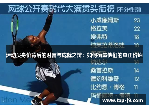 运动员身价背后的财富与成就之辩：如何衡量他们的真正价值